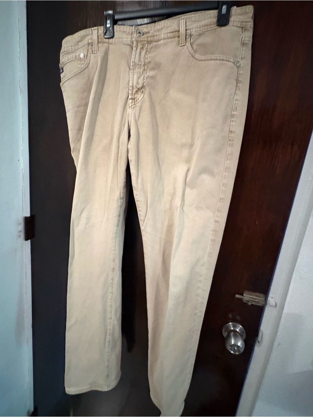 Bundle 3 for $25. Ag Adriano Goldschmied Men’s Tan Chino Pants. Size 38.